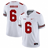 Ohio State Buckeyes 6 Sam Hubbard White Nike College Football Jersey Dzhi,baseball caps,new era cap wholesale,wholesale hats